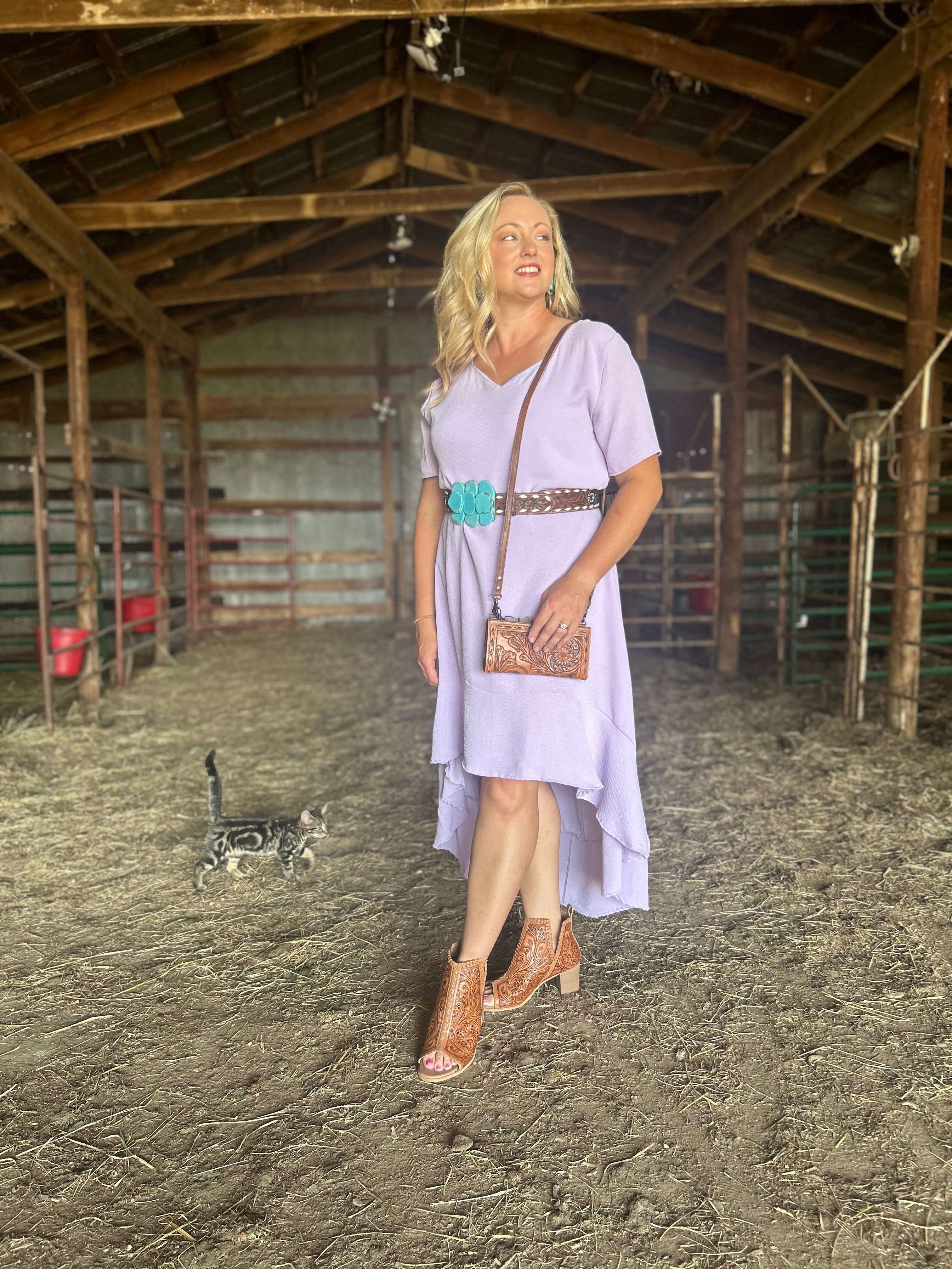 ladies western dresses and skirts Scully Honey Creek Spaghetti Strap Dress - Copper - Ladies' Western Skirts And Dresses