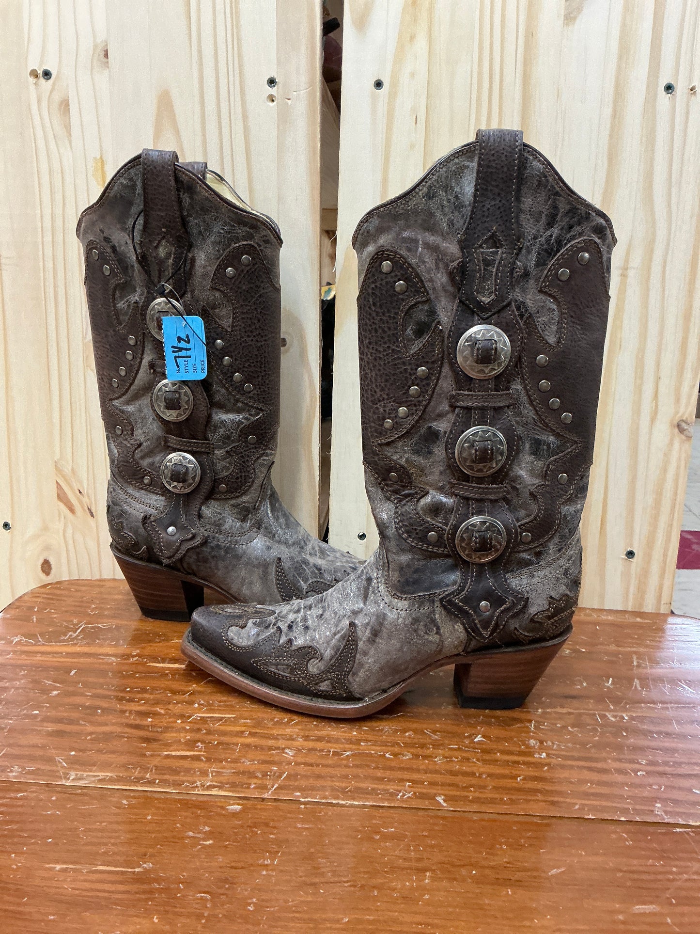 Crackle Corral Pointed Toe-CLEARANCE