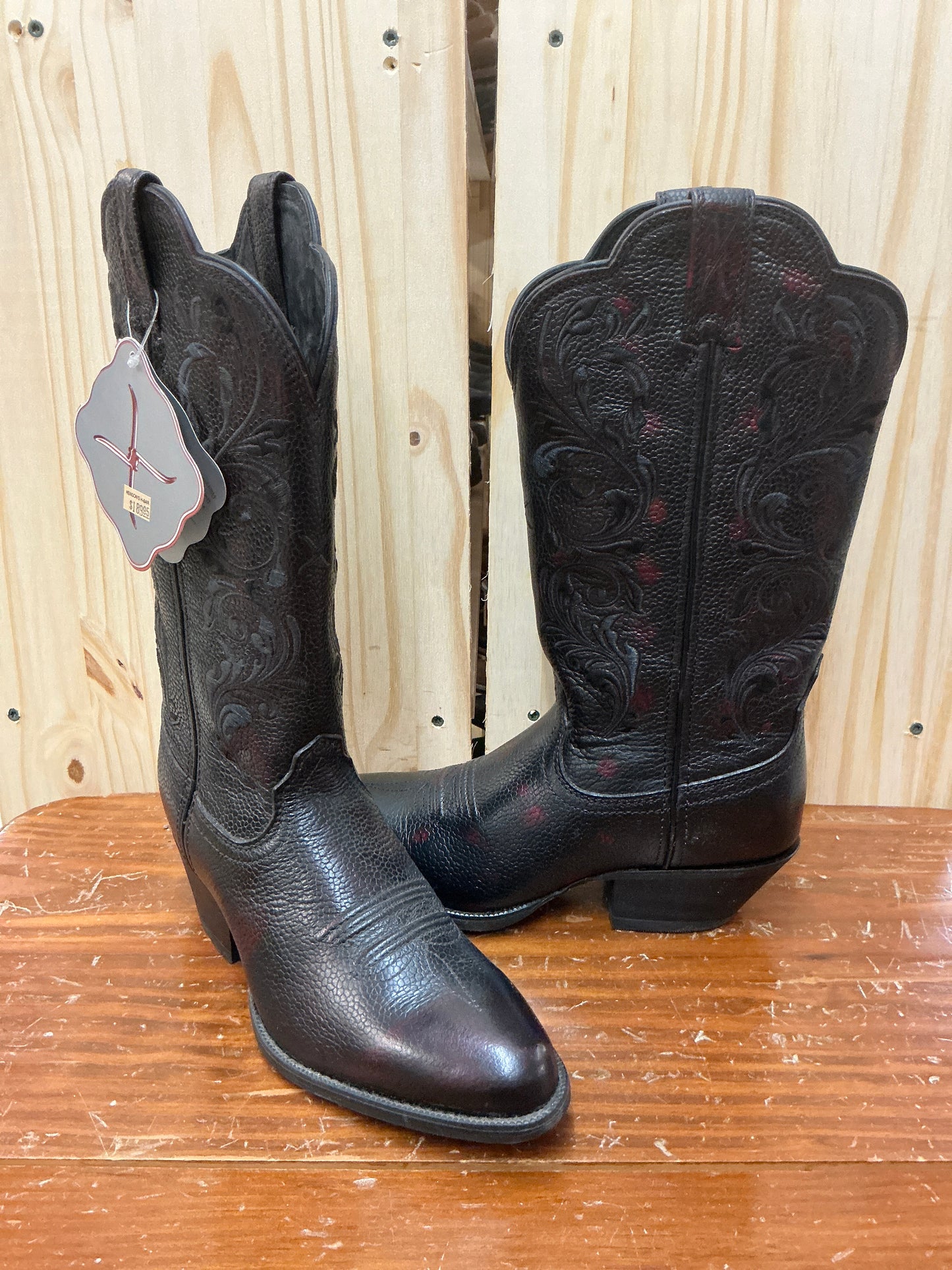 Twisted X Women’s Western 12” Burgundy