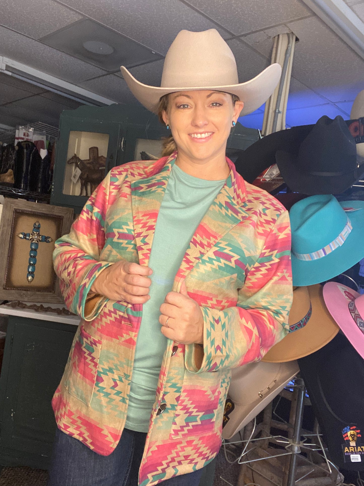 Sterling Kreek Cowboy Lights Blazer