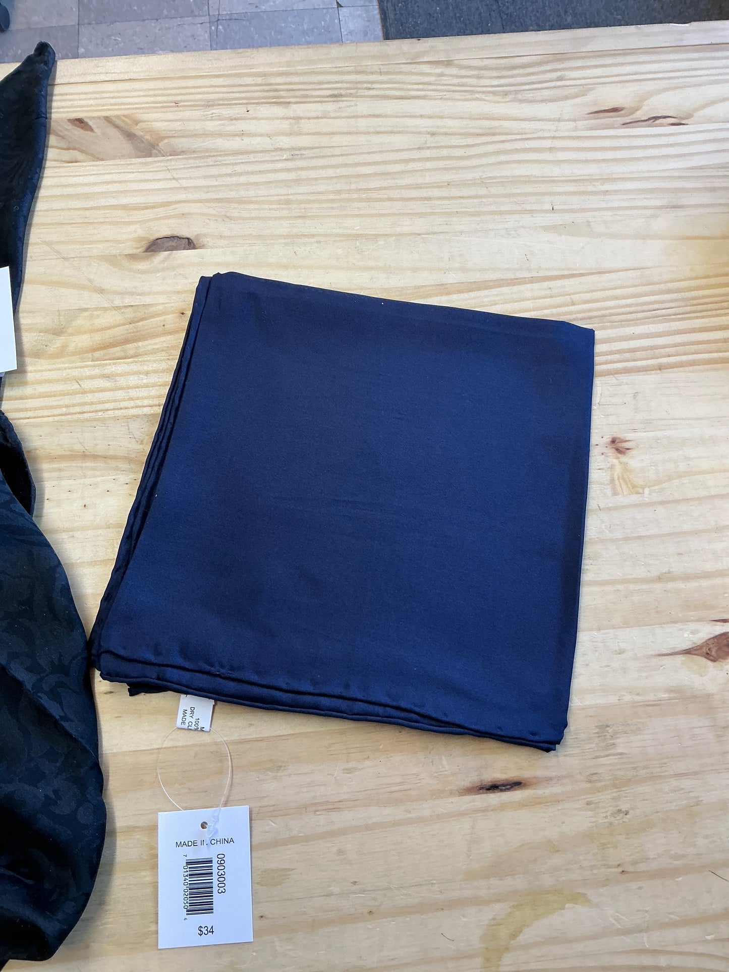 Navy Blue Wild Rag