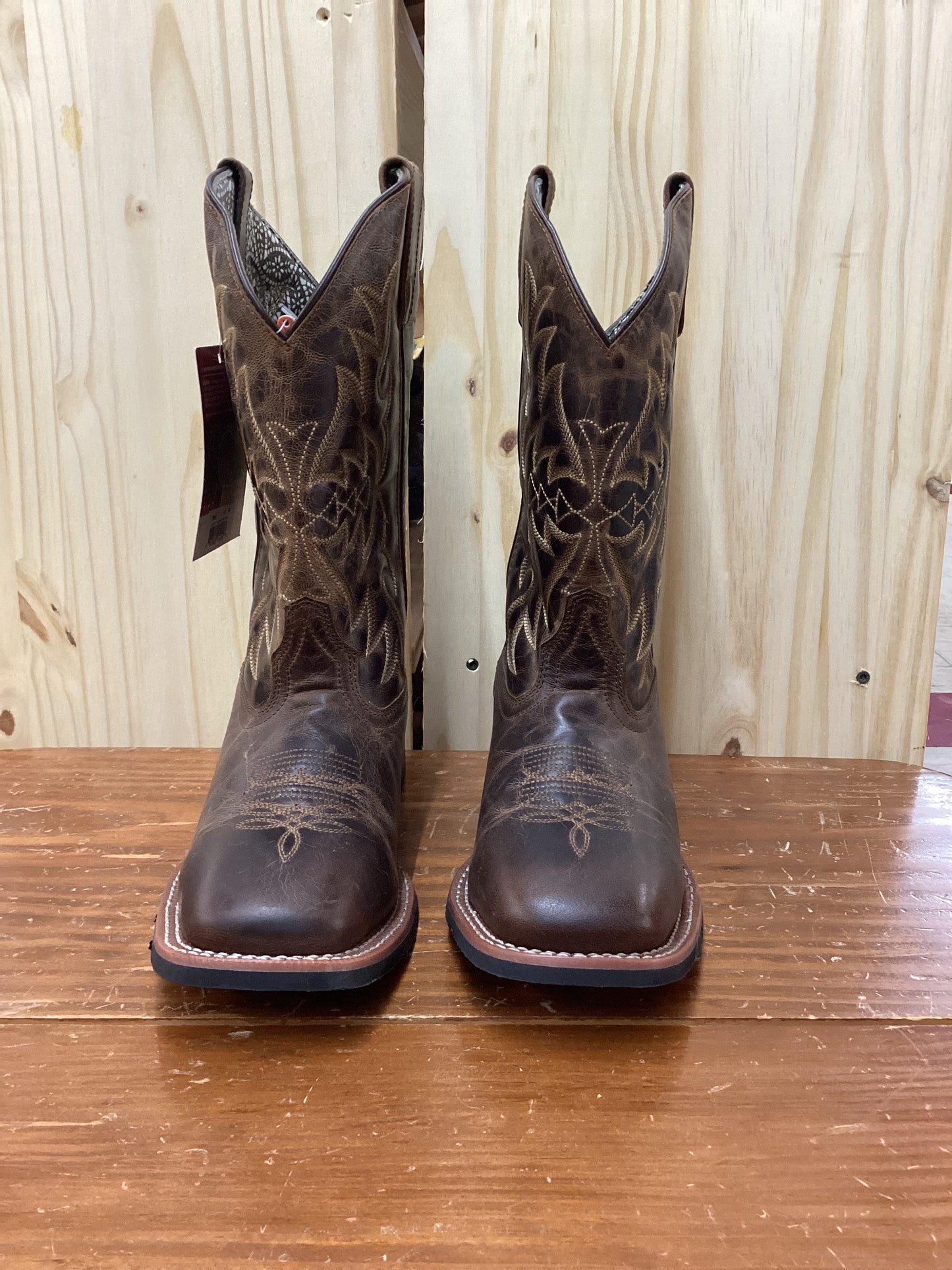 Cowboy Approved Tan Distressed