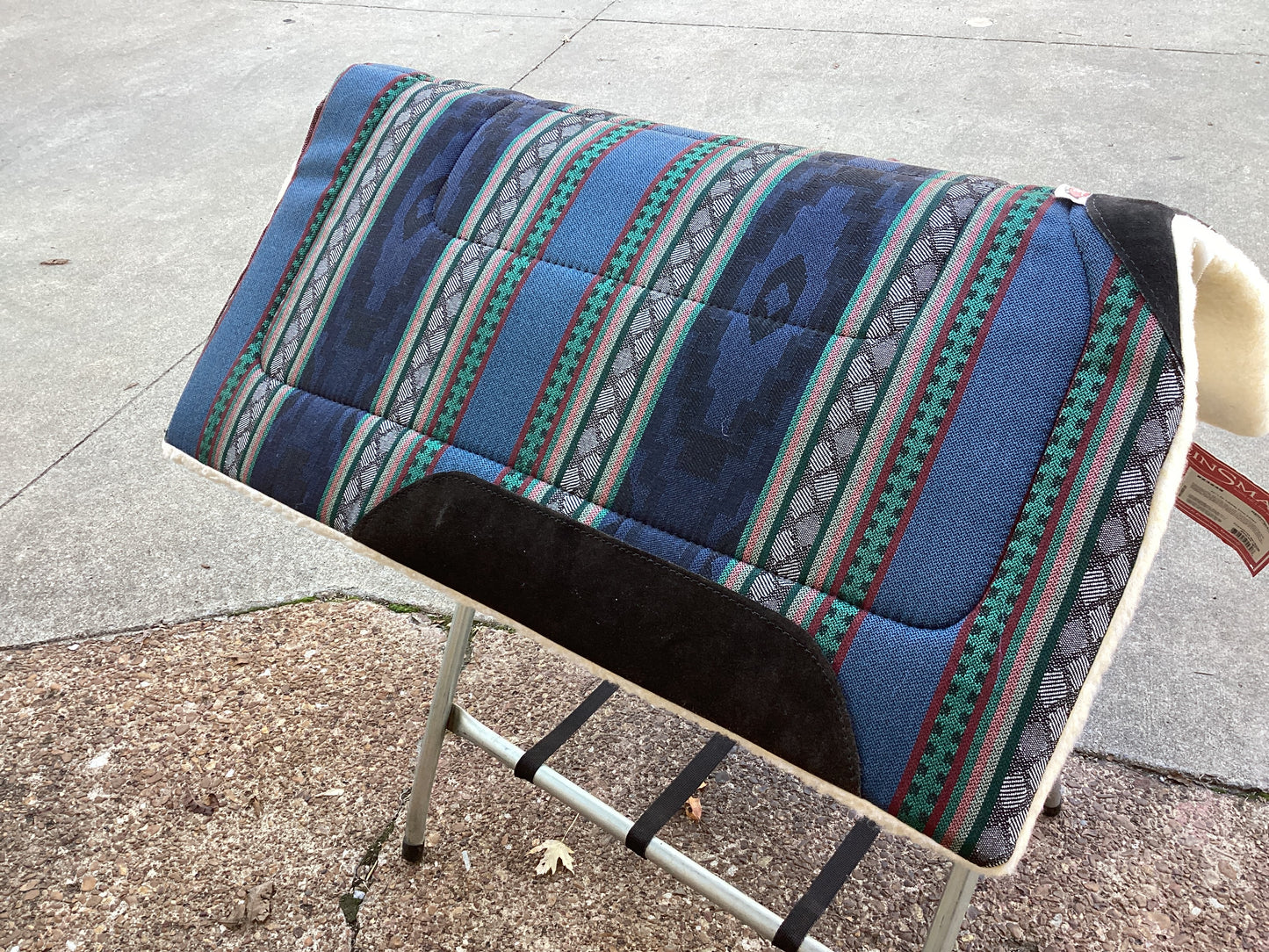 32”x32” Futurity Front Square Saddle Pad by Reinsman