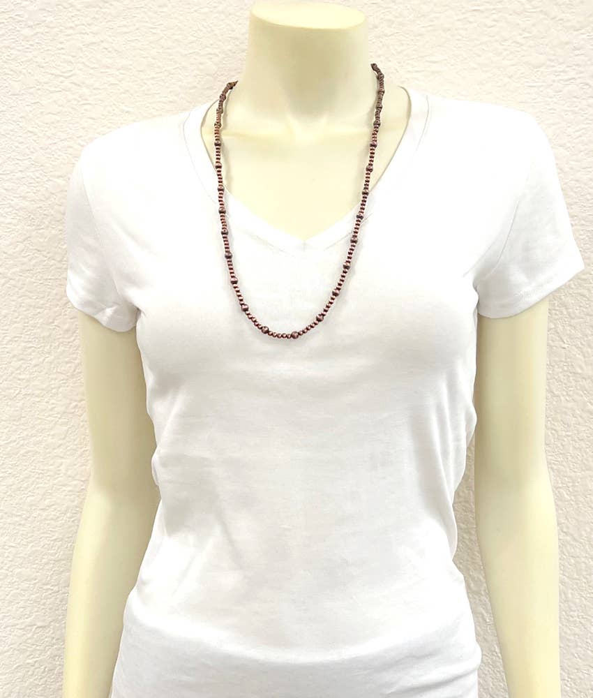 26" Handmade Copper Navajo Necklace