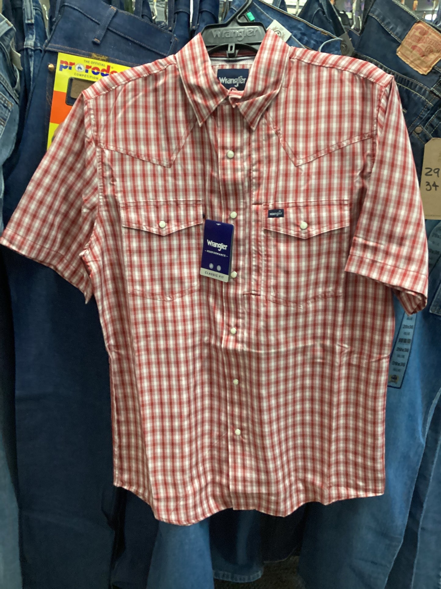 Wrangler Western Performance Snap Short Sleeve