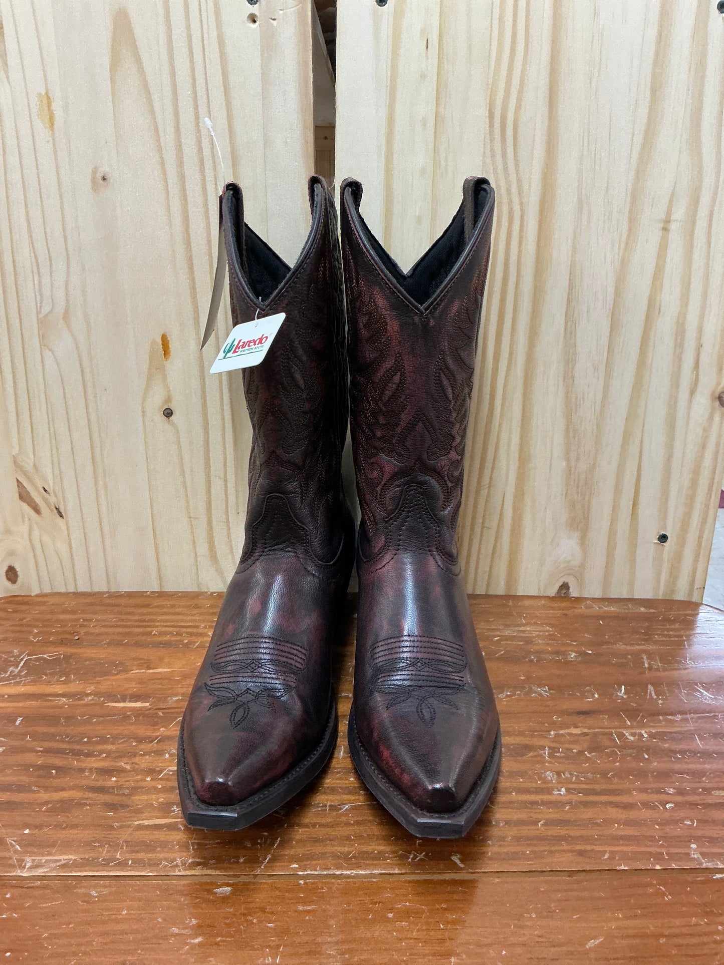 Laredo Red Sanded 11” Snip Toe