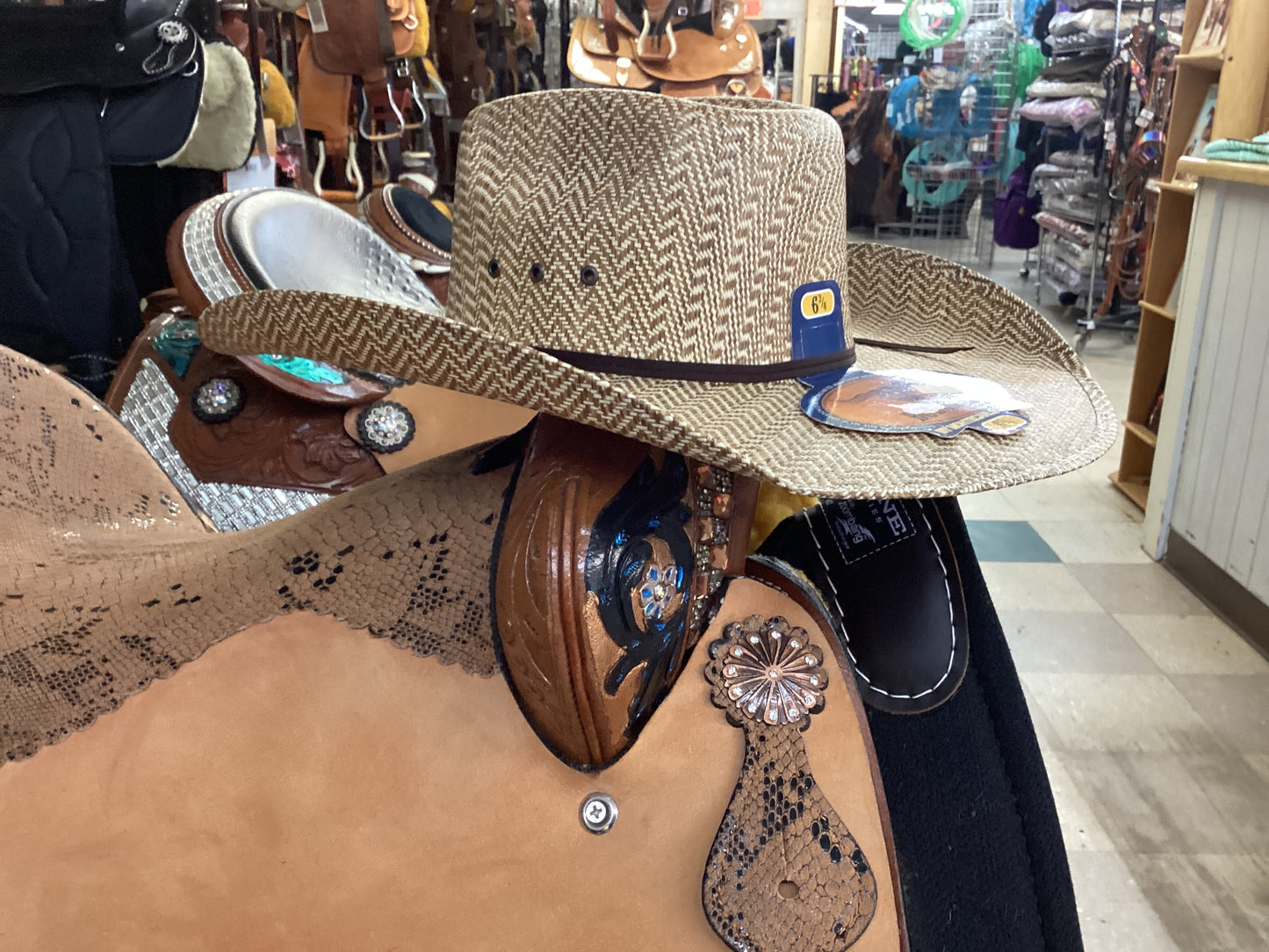 Bullhide Roughstock Straw Hat 2805