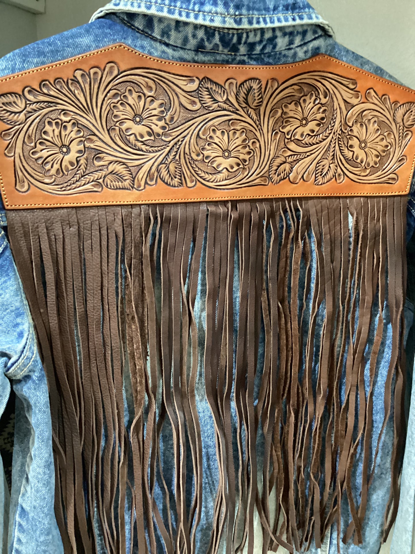 Fringe Denim Jacket