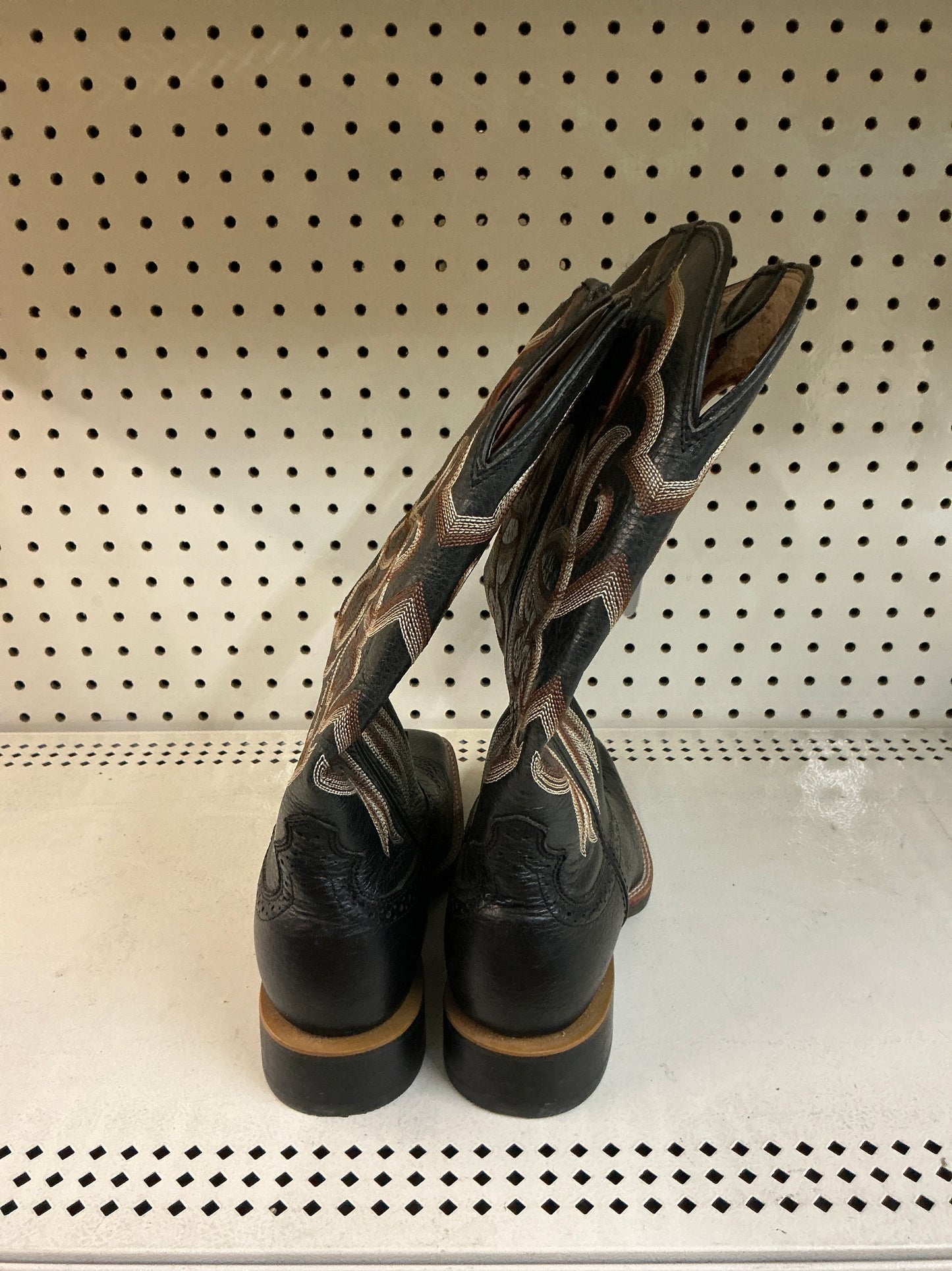 Twisted X Black Caramel Square Toe