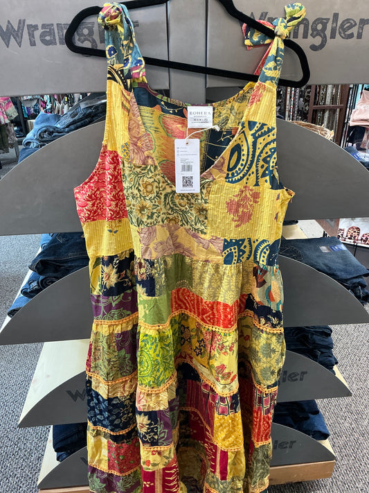 Savannah’s Serendipity Patchwork Dress By Myra