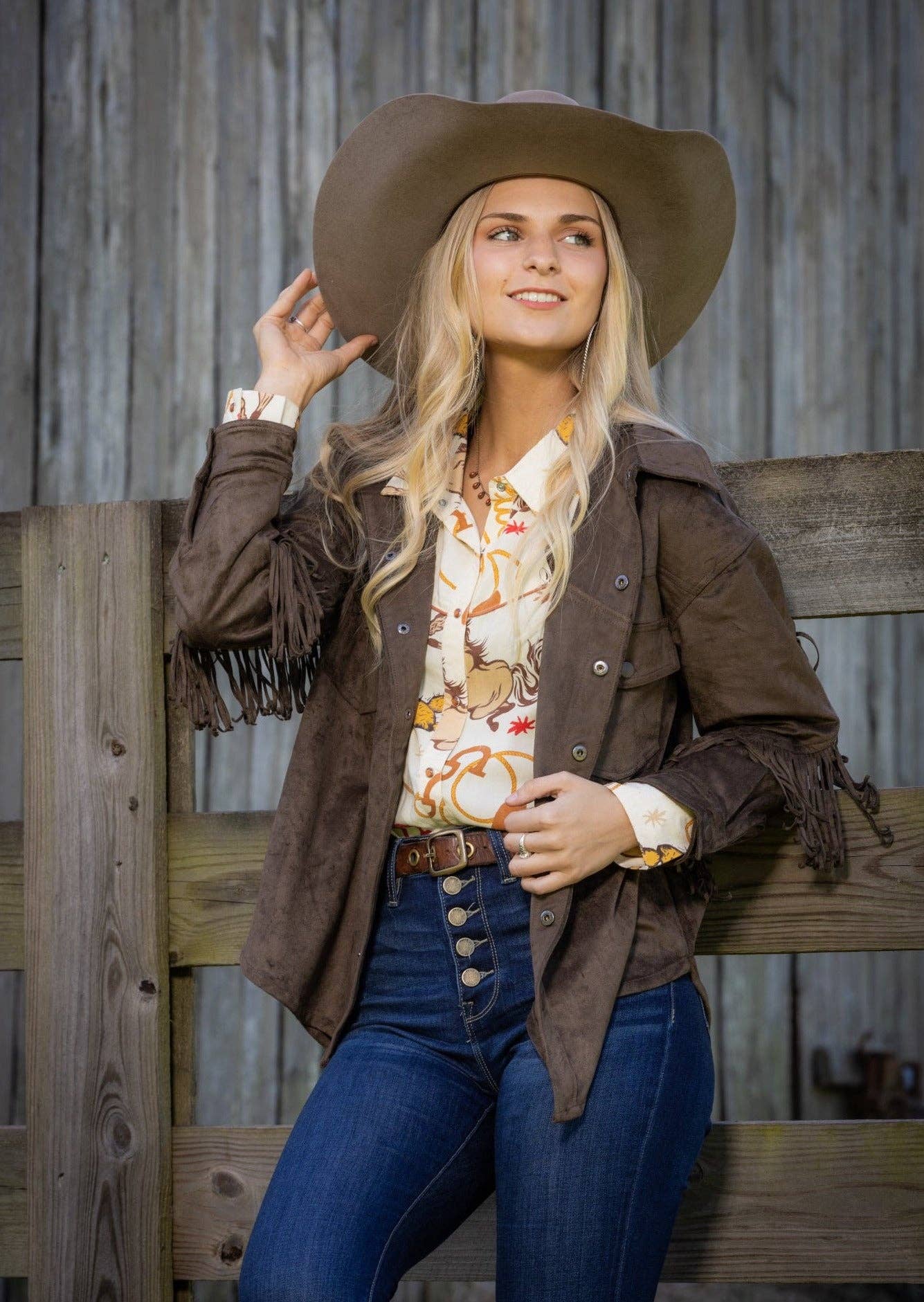 Jessie Snap Top (CRW908M)