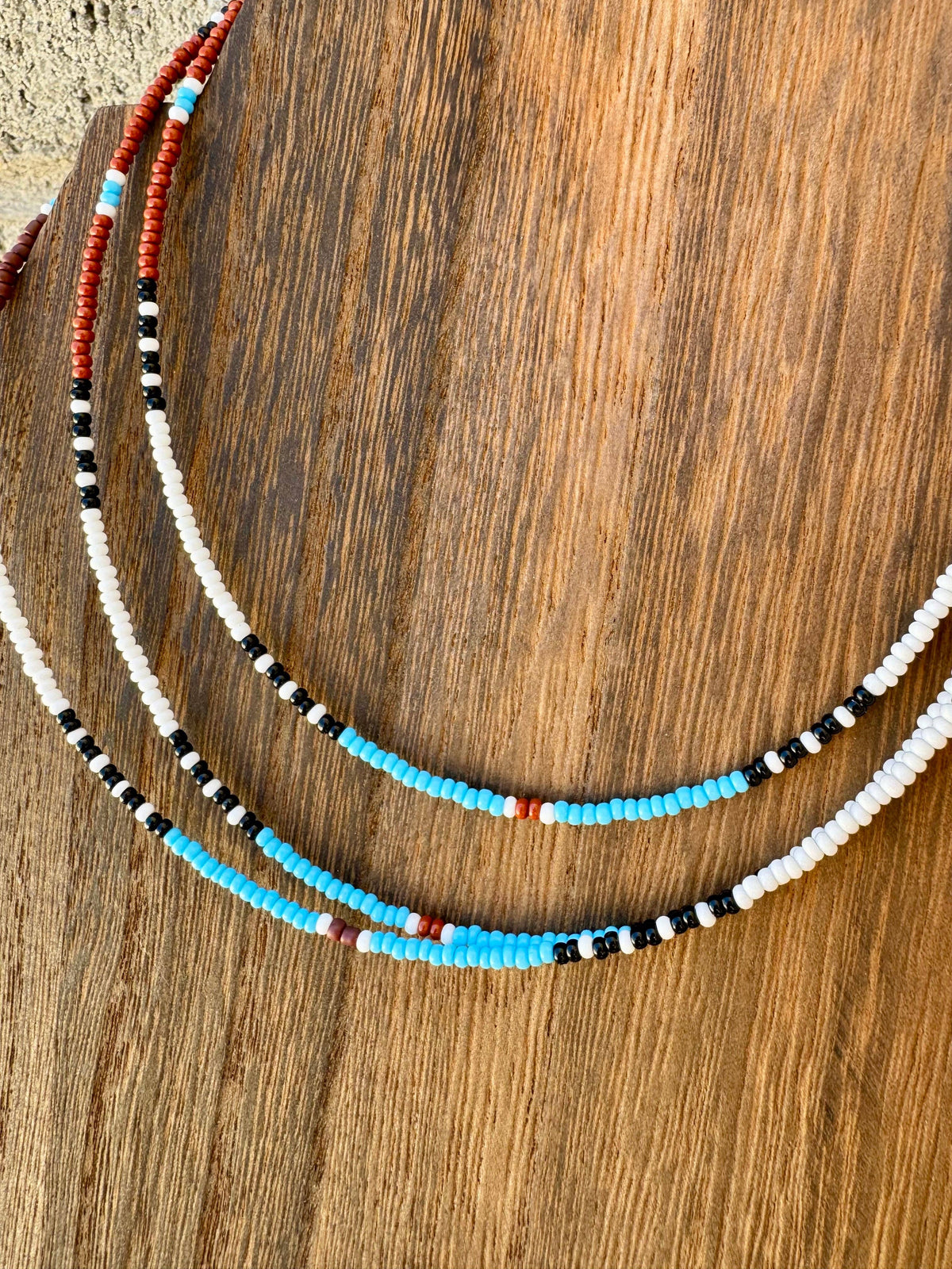 Santa Fe Western Choker Seed Bead Jewelry