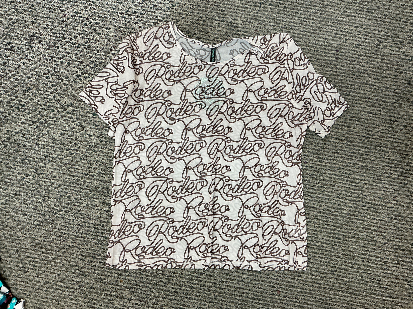 Sterling Kreek Rodeo Life Mesh Top