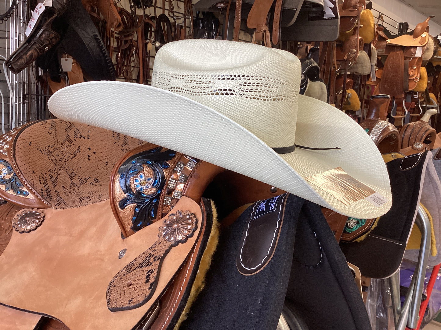 Twister Bangora Natural Straw Hat