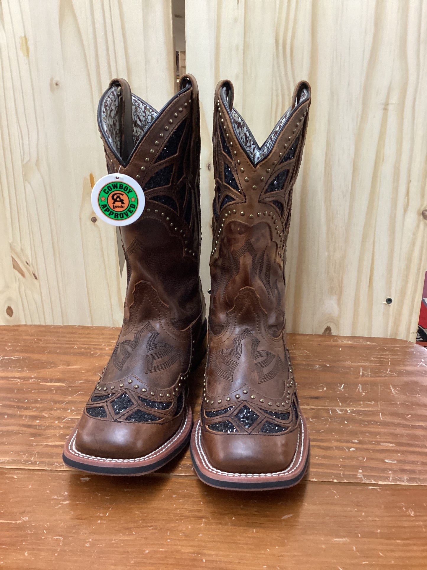 Cowboy Approved Eternity- Brown