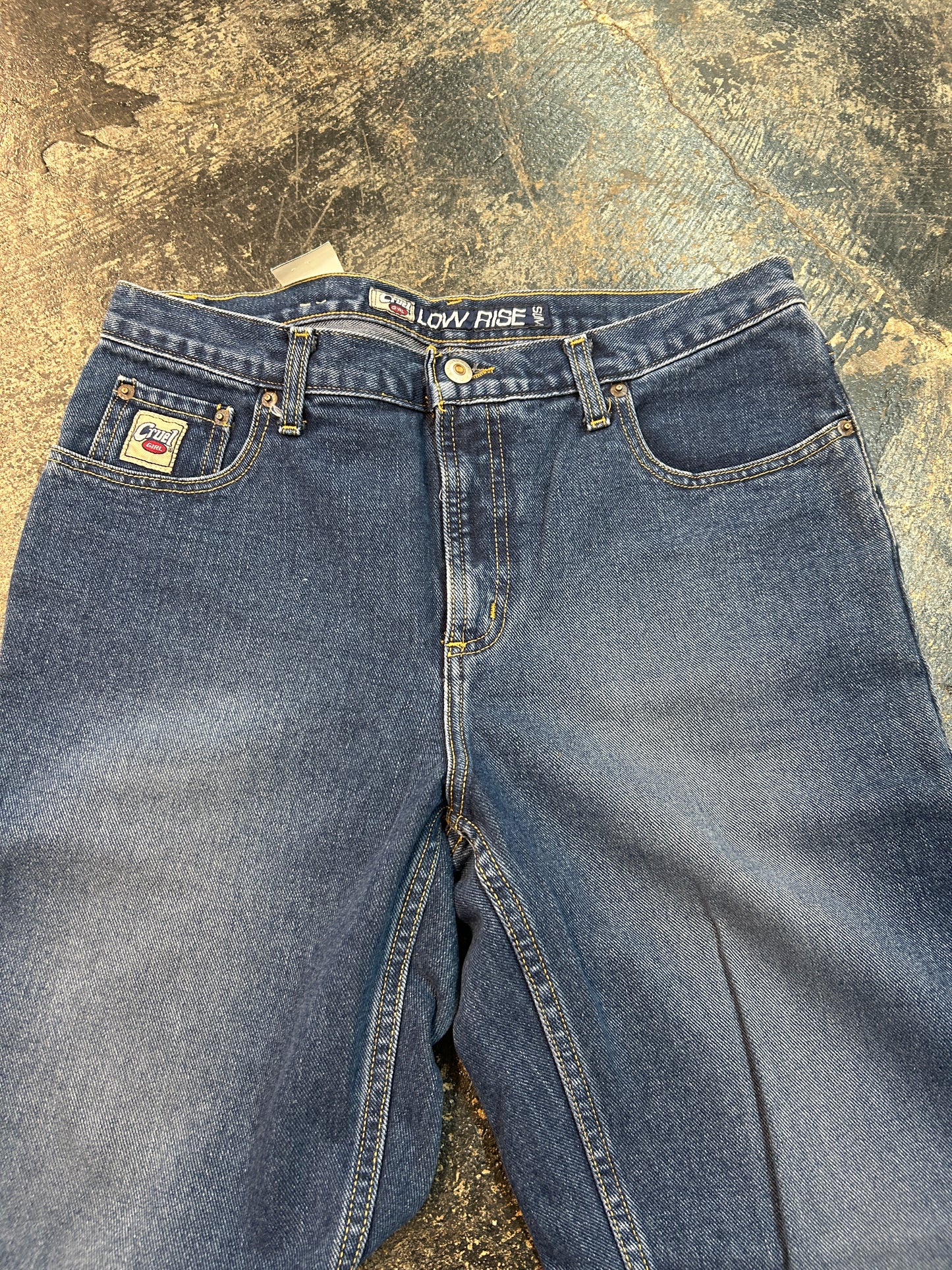 *VINTAGE* Cruel Girl® Low Rise Mud Wash Jeans