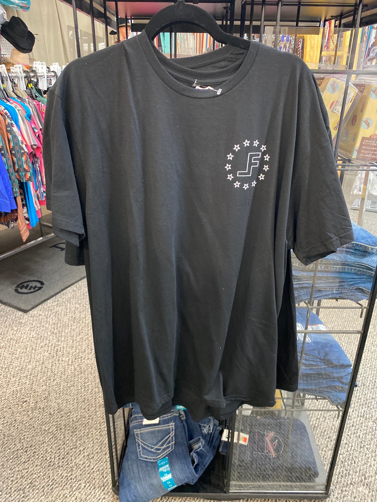 Lane Frost Neon Patriot TShirt