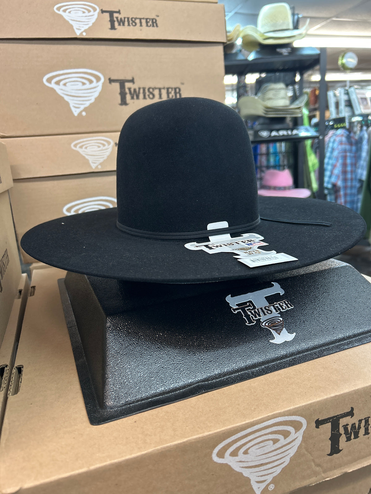 Twister® 6X 4 1/2" Brim Open Crown Hat