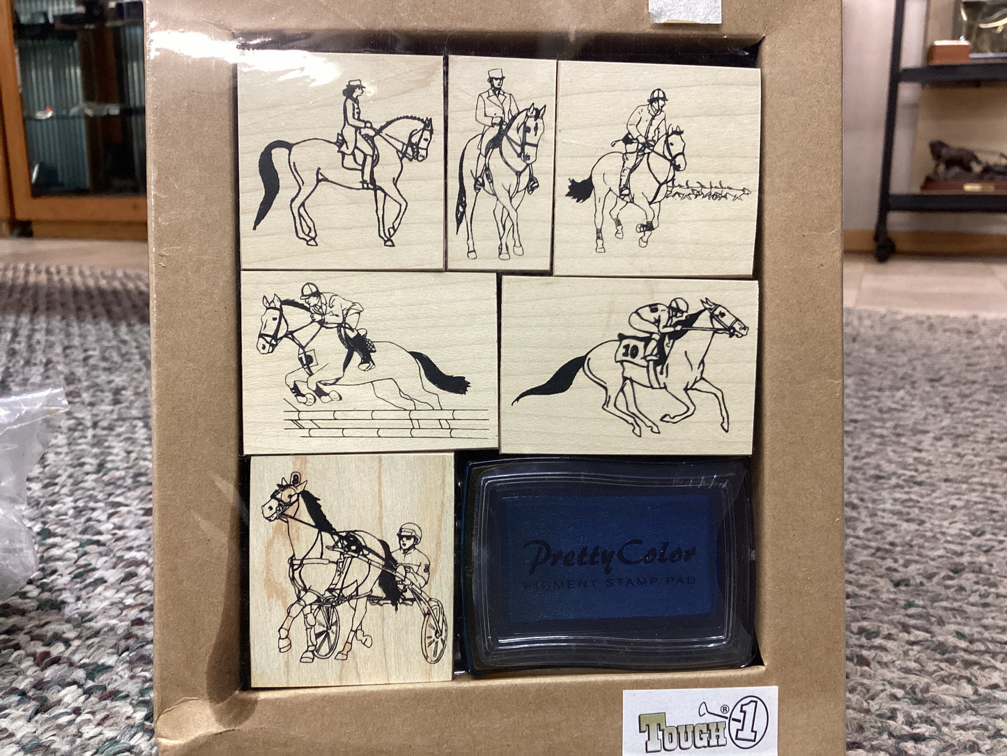 Stamp Set- English Rider