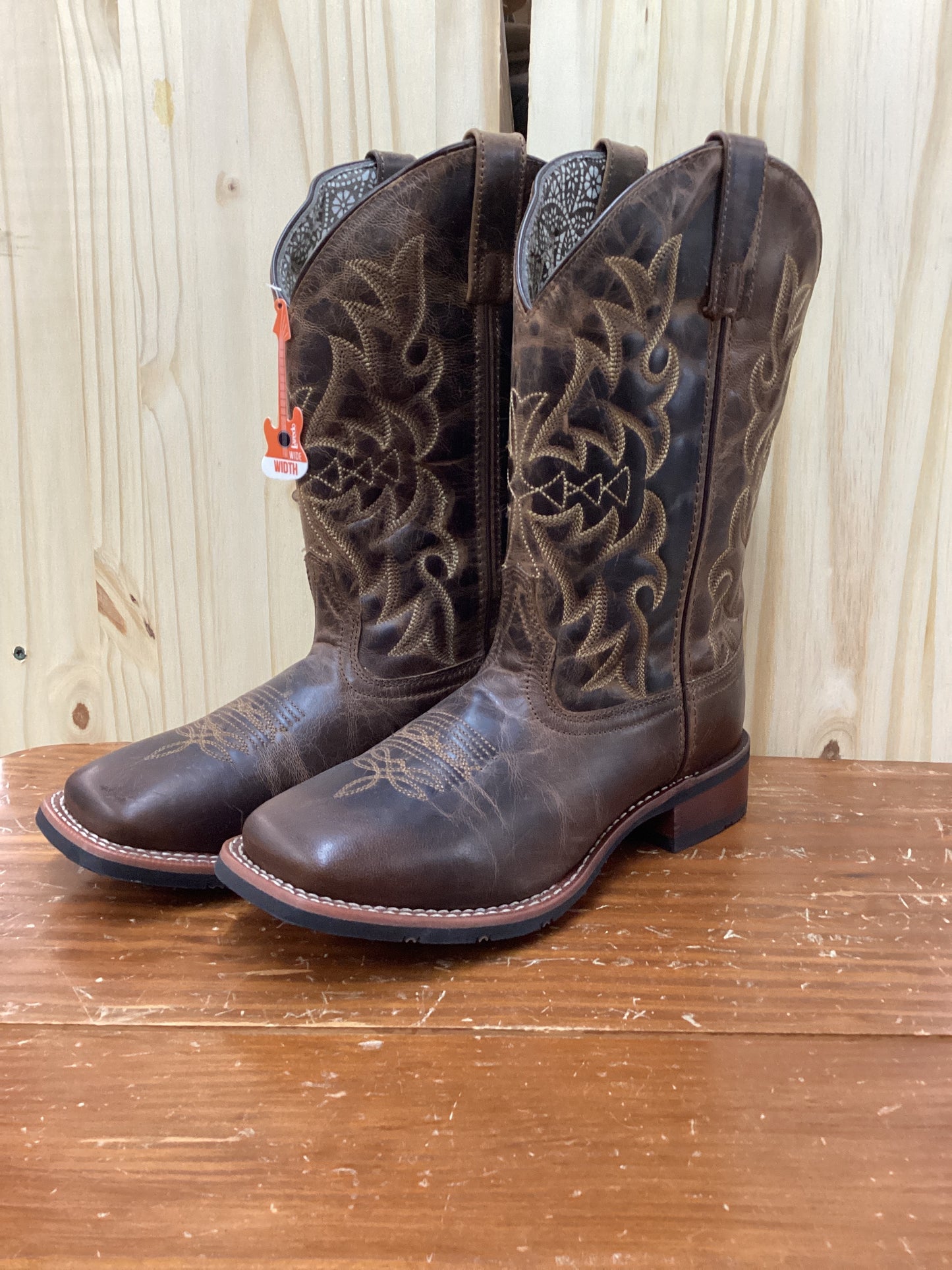 Cowboy Approved Tan Distressed