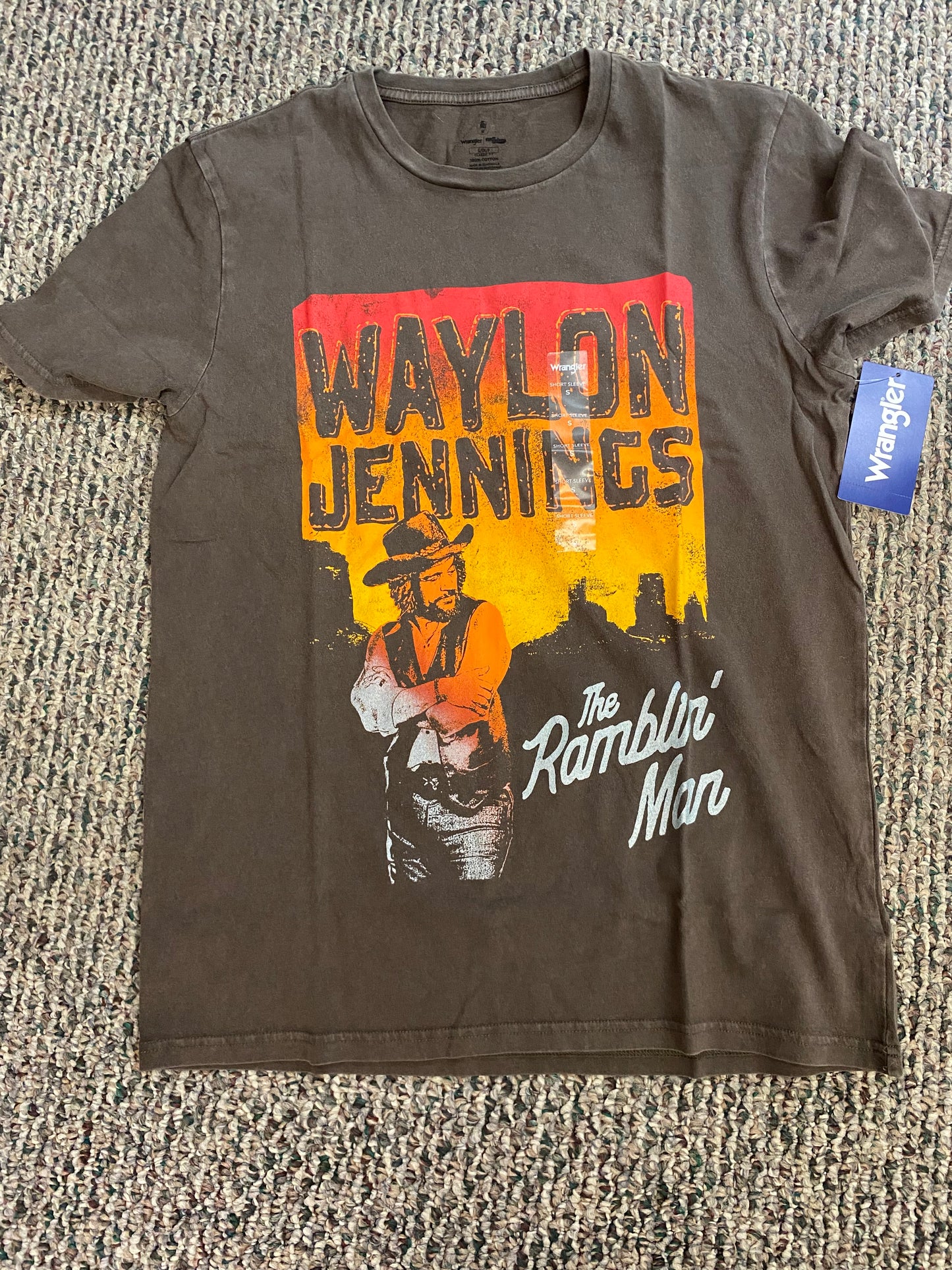 The Ramblin’ Man Tour-Waylon Jennings Shirt