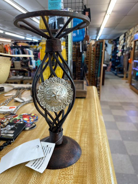 8.5” Conch Candleholders