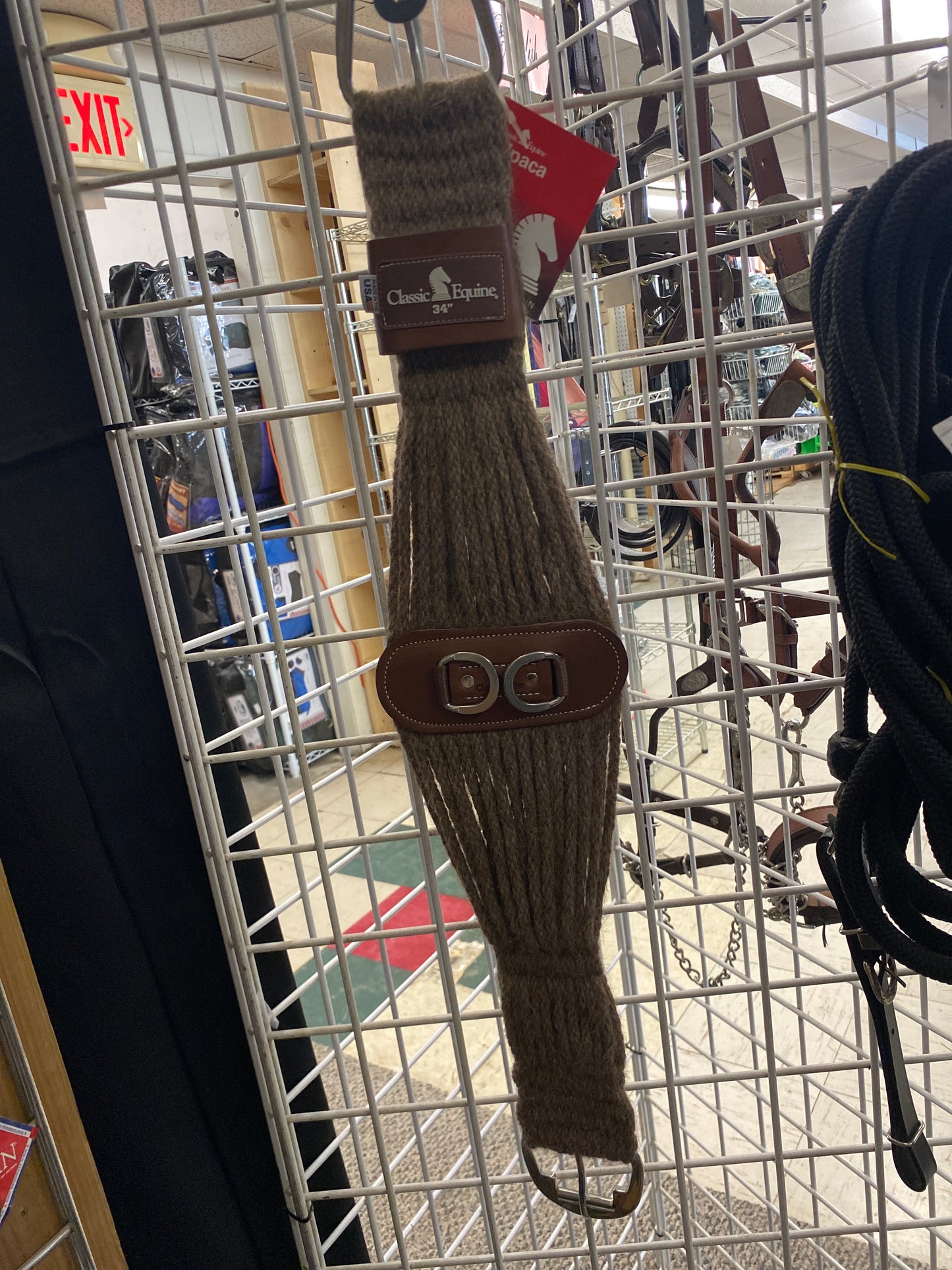 Classic Equine Alpaca Roper Cinch