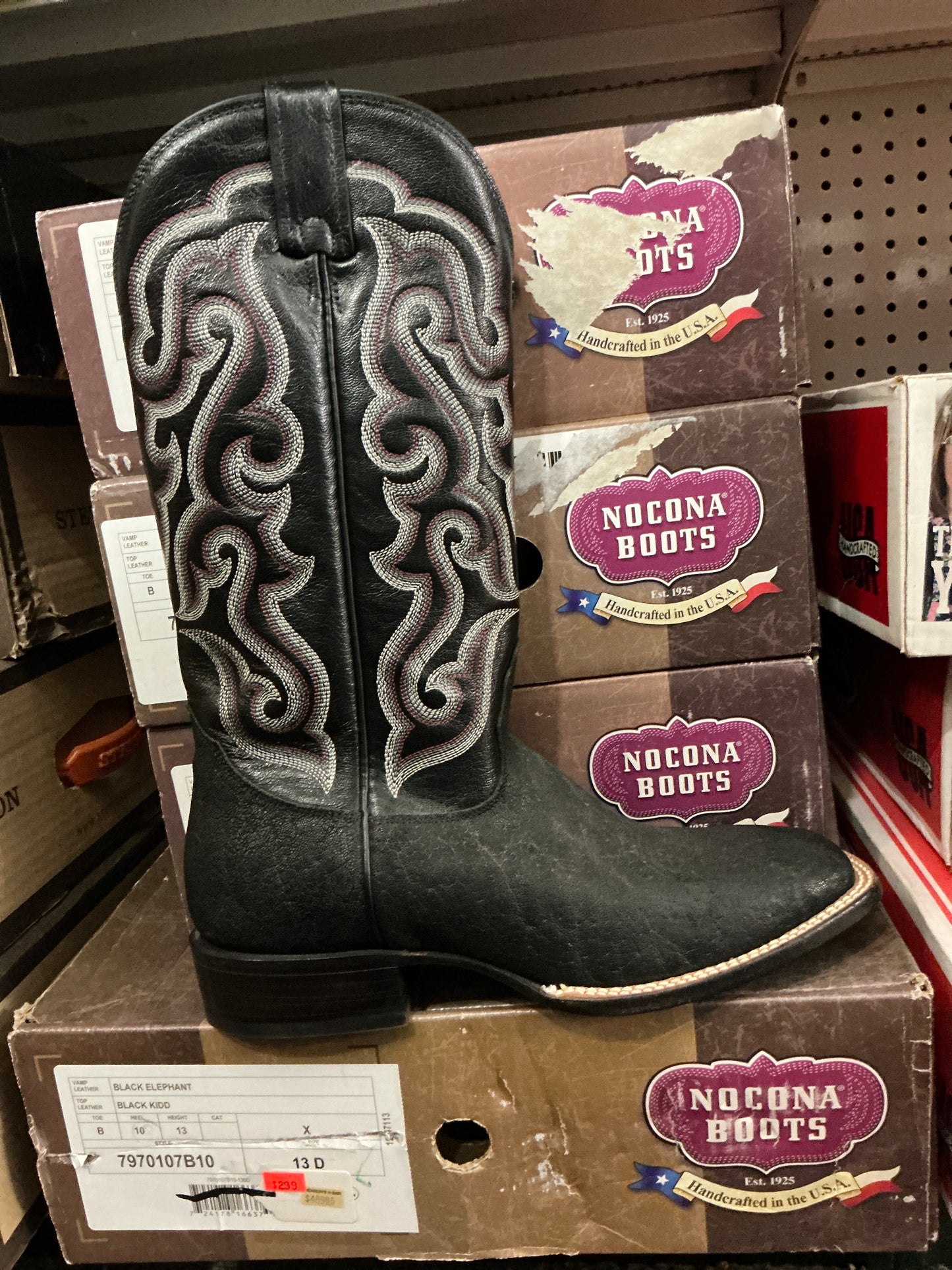 Nocona Black Elephant