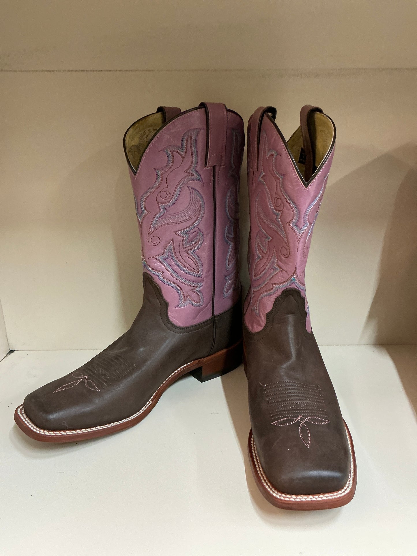 Blush Brown Square Toe-CLEARANCE