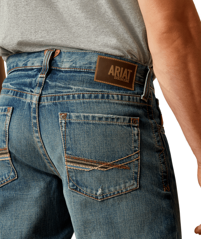 Men’s Ariat® M4 Relaxed Boot Cut Jean- Scoundrel