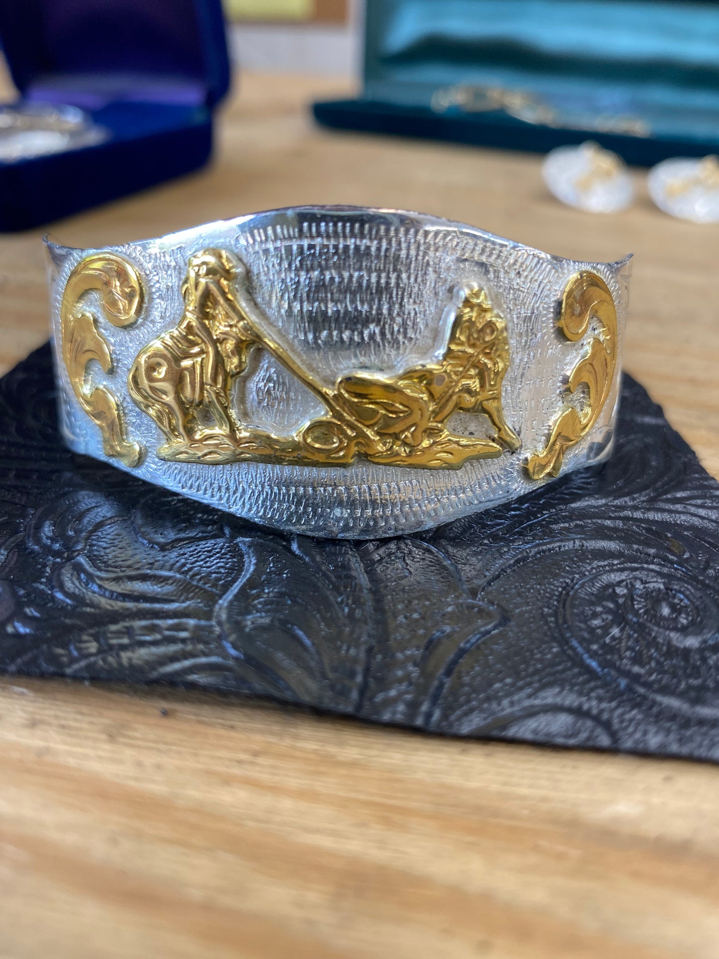 Team Roper Cuff Bracelet by Circle Y