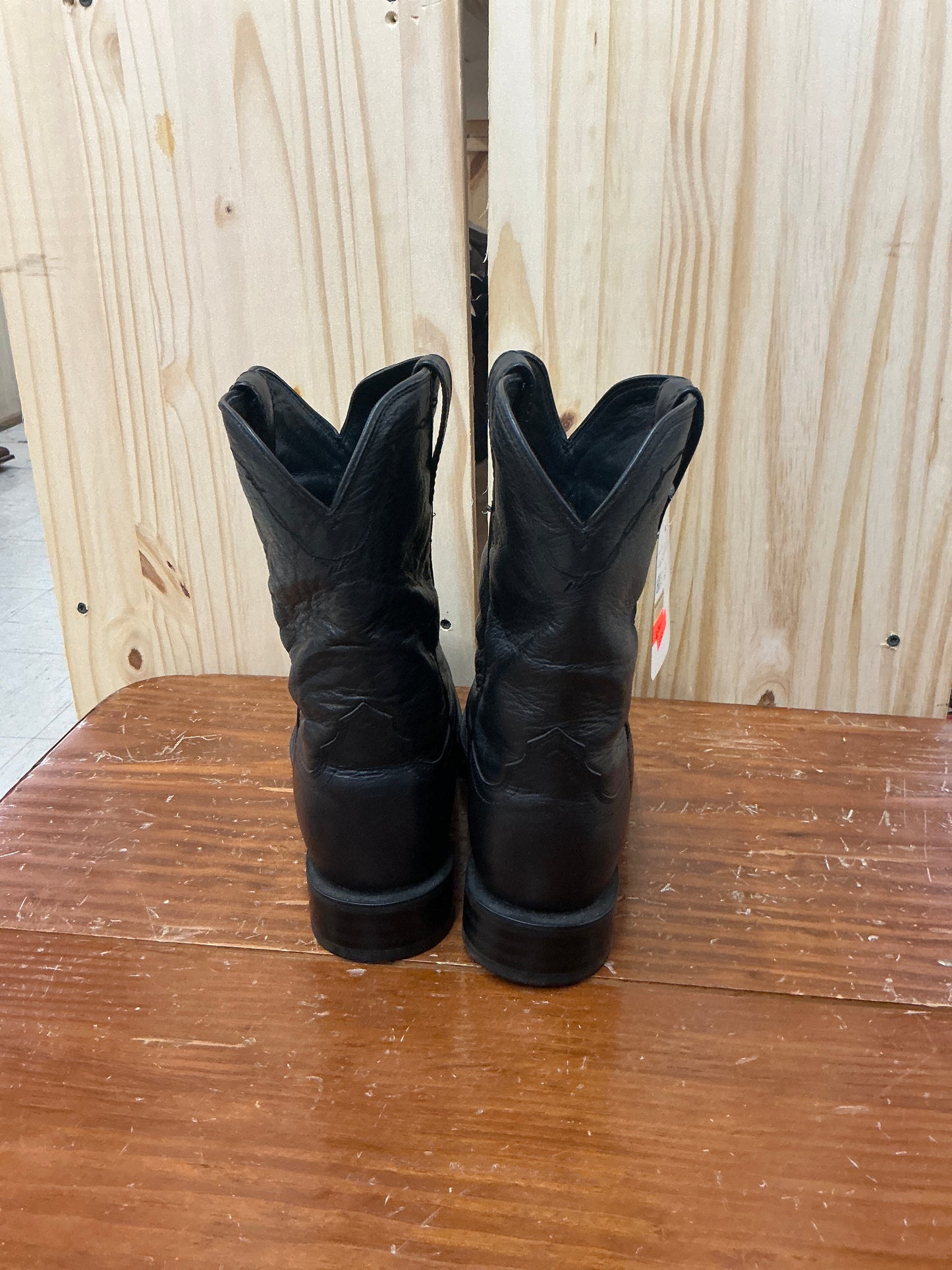 Twisted X Short All Black Round Toe-CLEARANCE