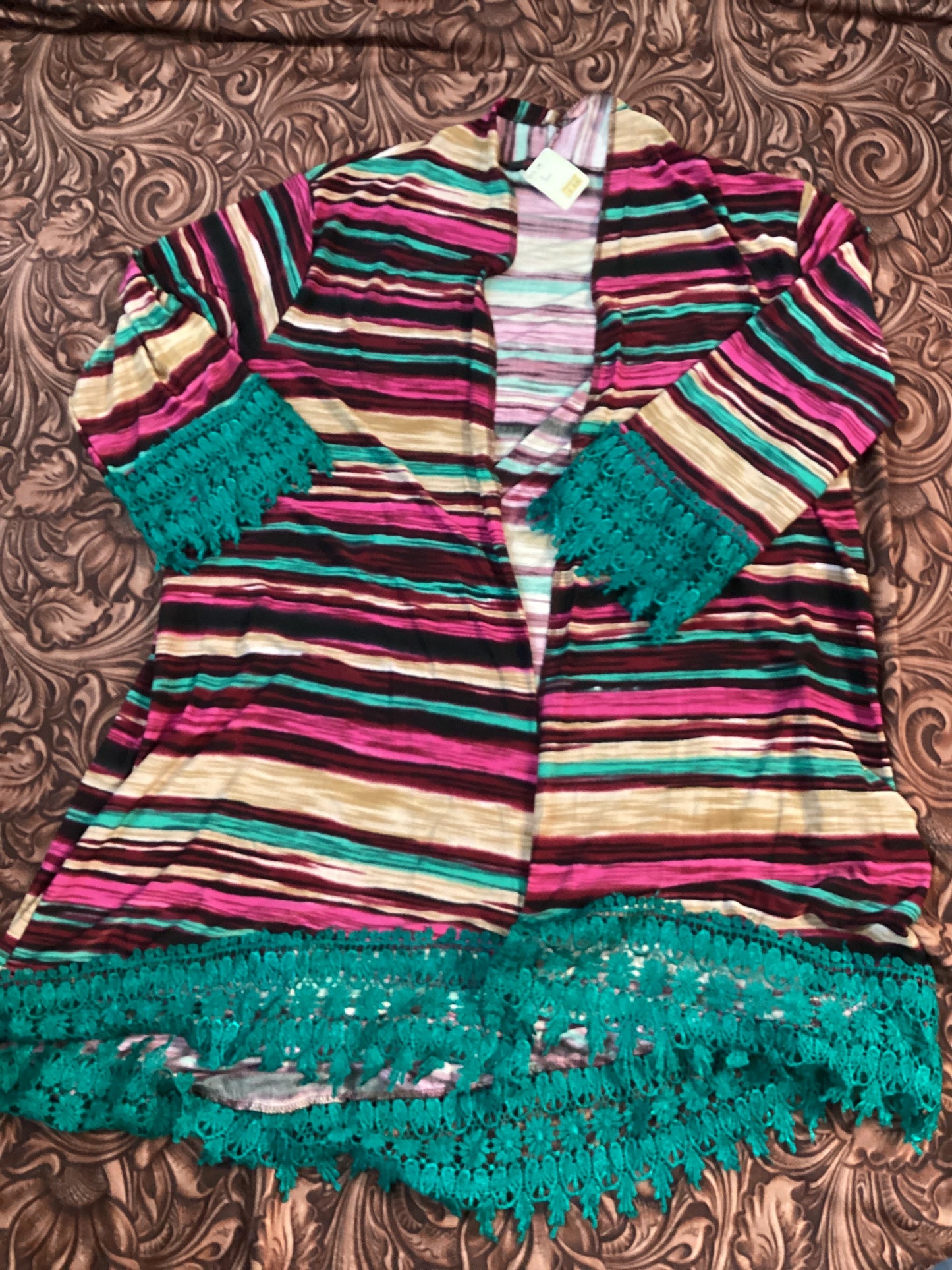 Crazy Train Catus Alley Cardigan