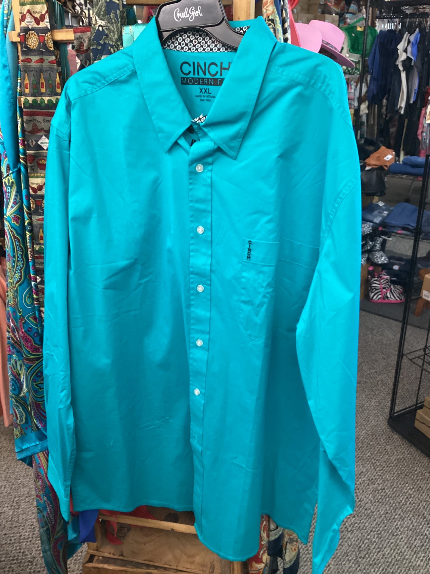 Cinch Modern Fit Button Up