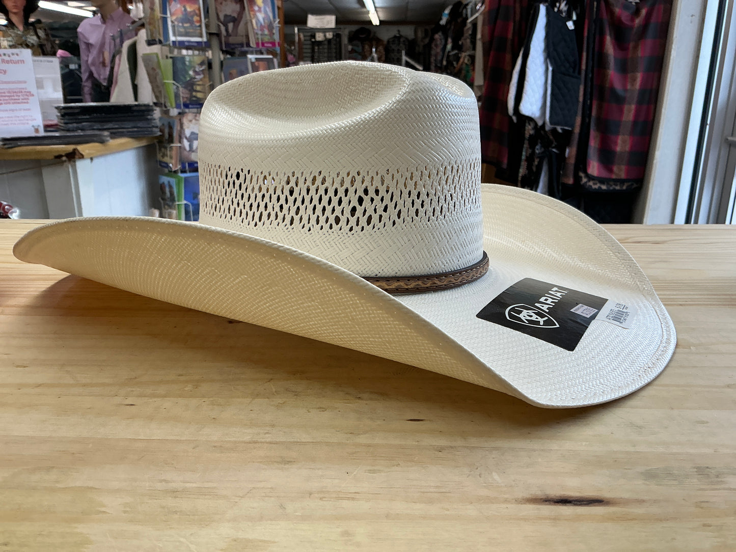 Ariat Straw Cowboy Hat A73216