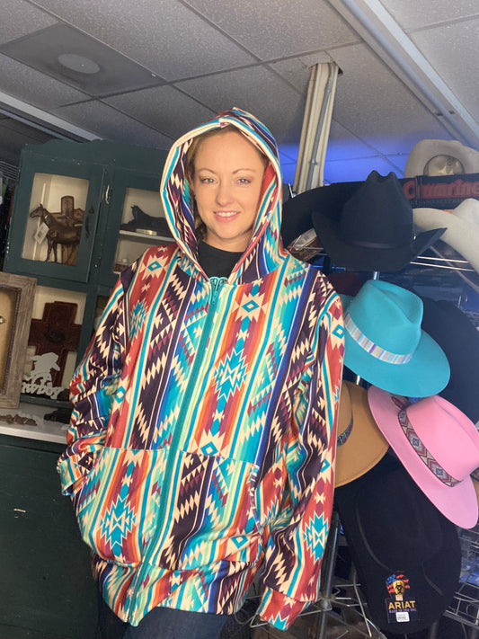 Sterling Kreek Absolutely Aztec Hoodie