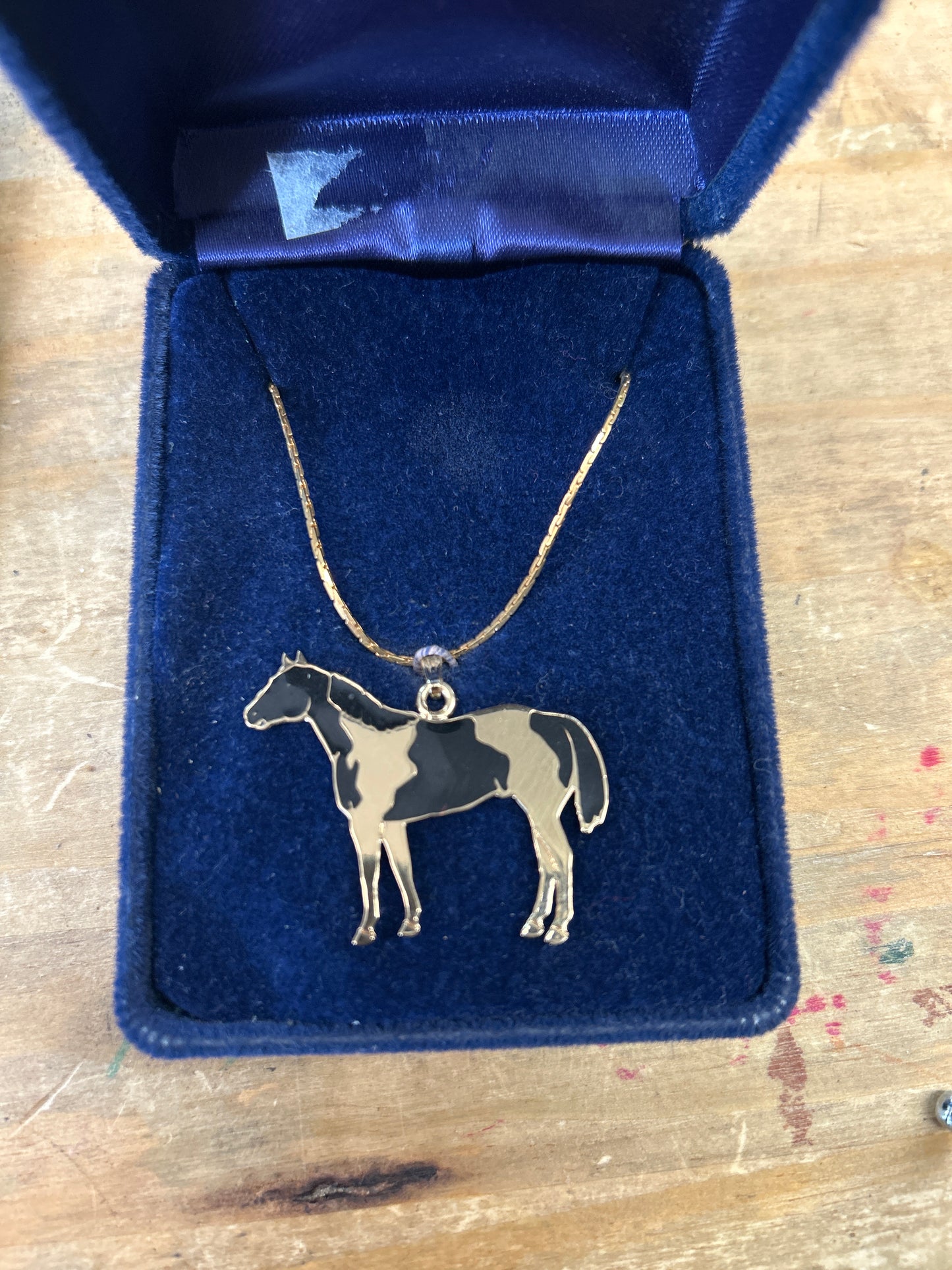 Paint Horse Necklace