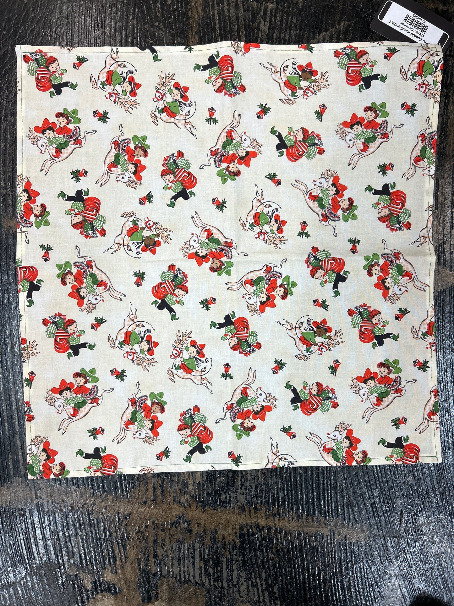 Retro Cowkid Handkerchief