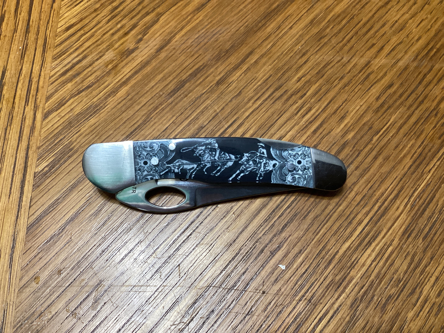 Circle SH Knife Team Roper Folding Blade