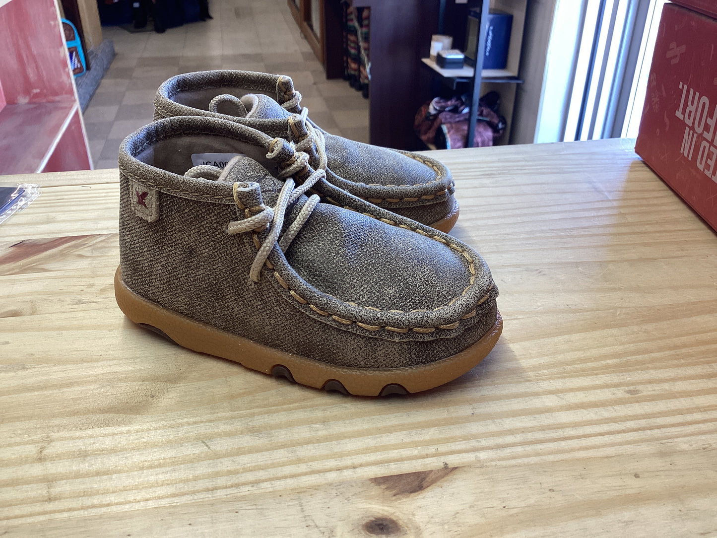 Infant Chukka Driving Moc-Dusty Tan