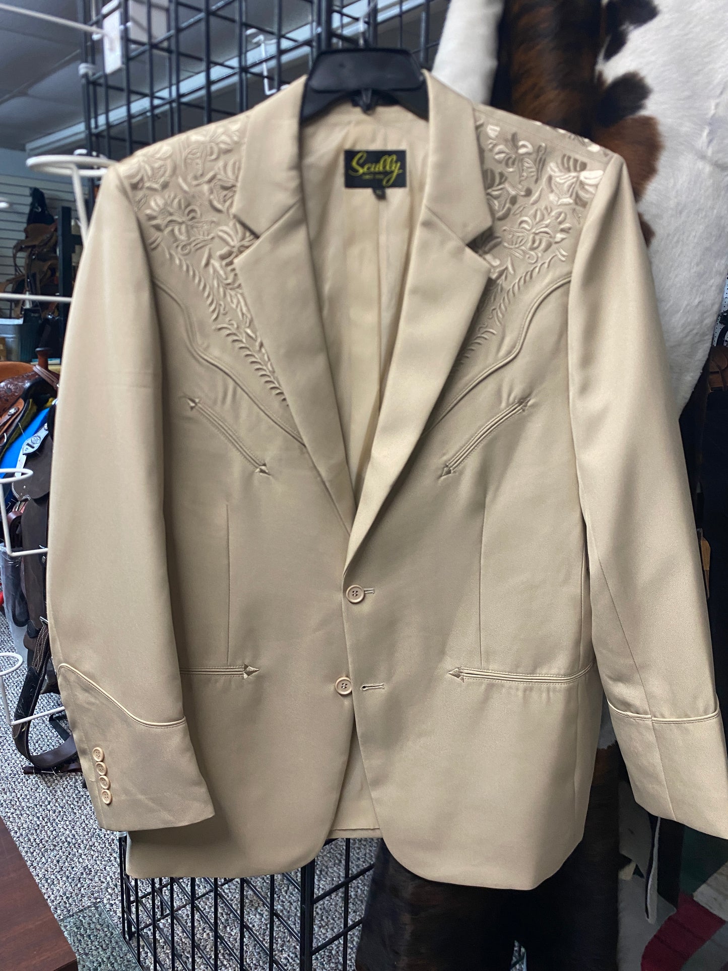 Embroidered Sport Coat by Scully