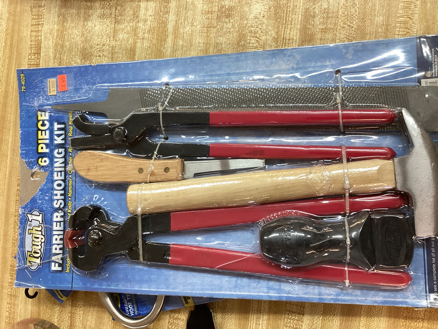 6 Piece Farrier Shoeing Kit