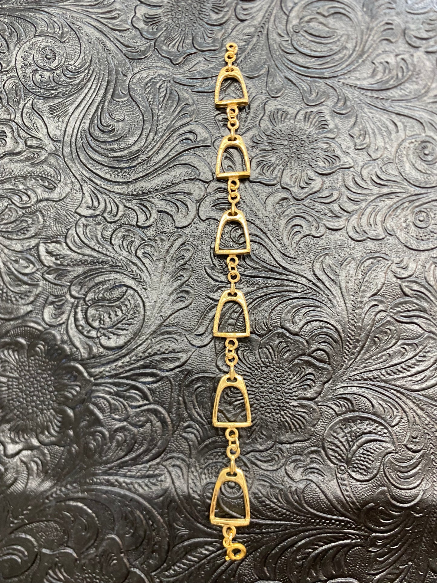 English Stirrups Bracelet by Montana Silversmith