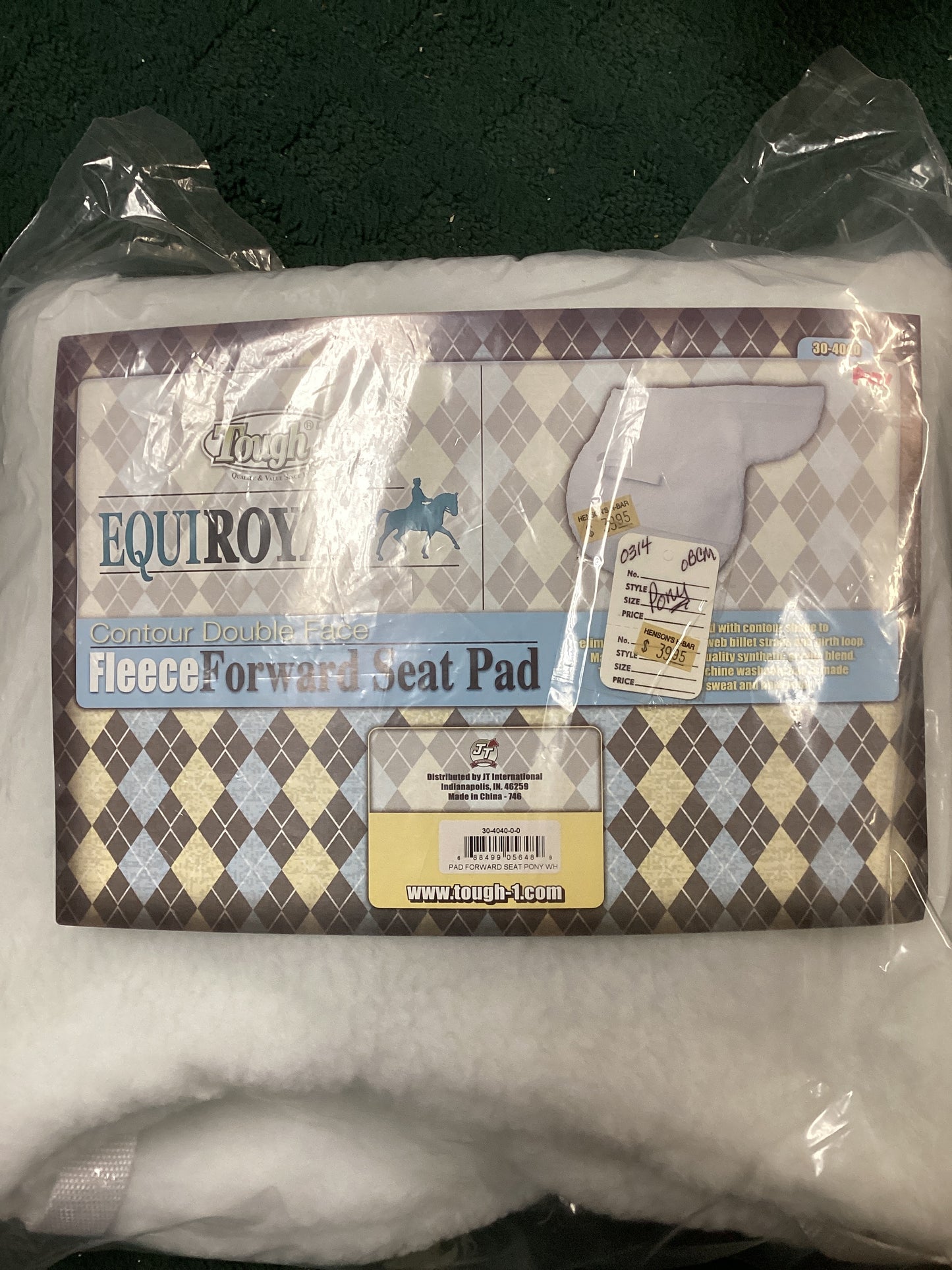 Equiroyal Fleece Forward Seat Pad
