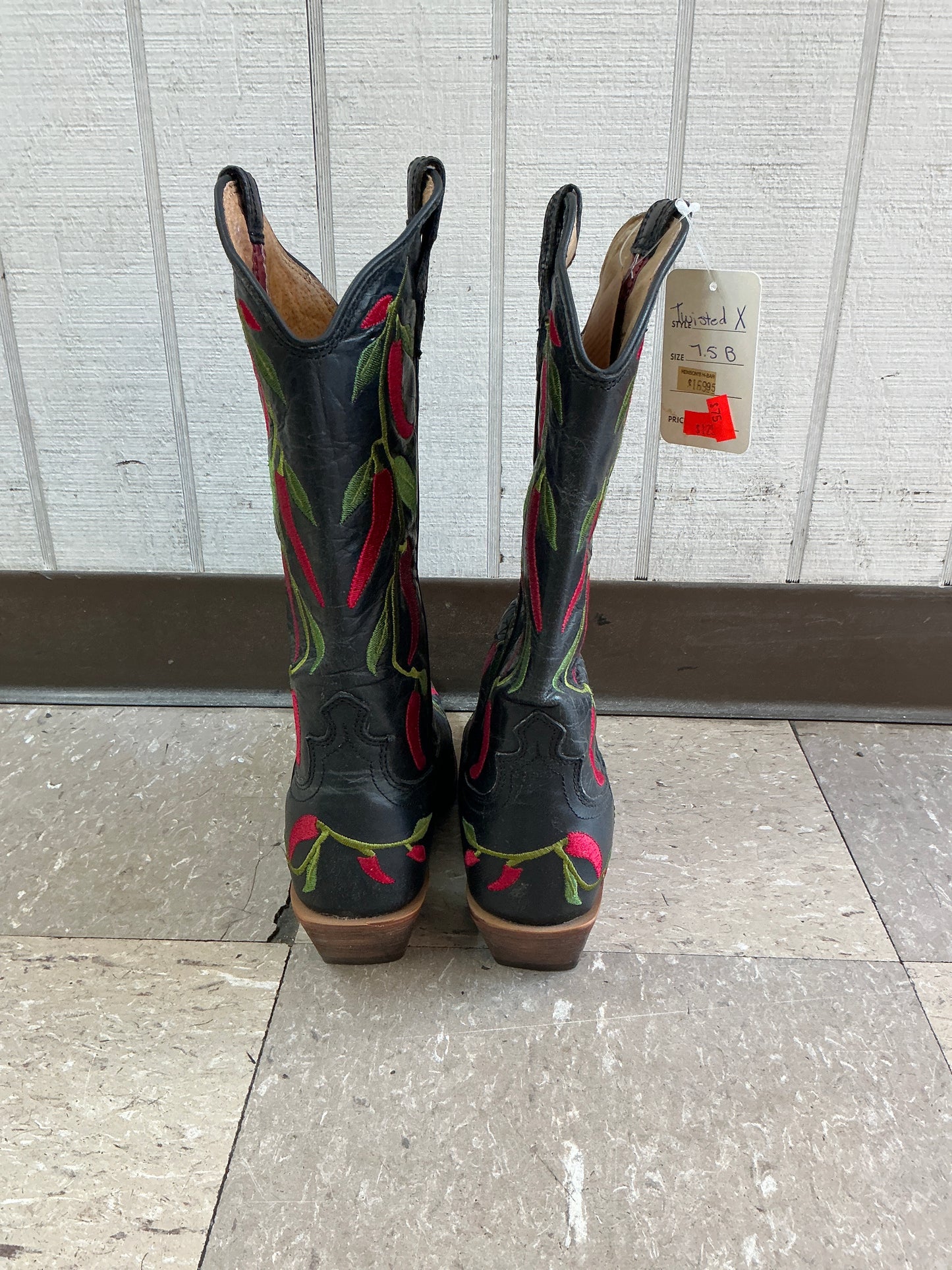Twisted X Red Hot Chili Pepper Pointed Toe-CLEARANCE