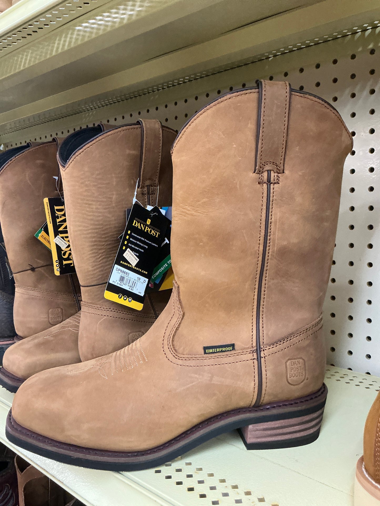 Dan Post Brown Oily Work Boot