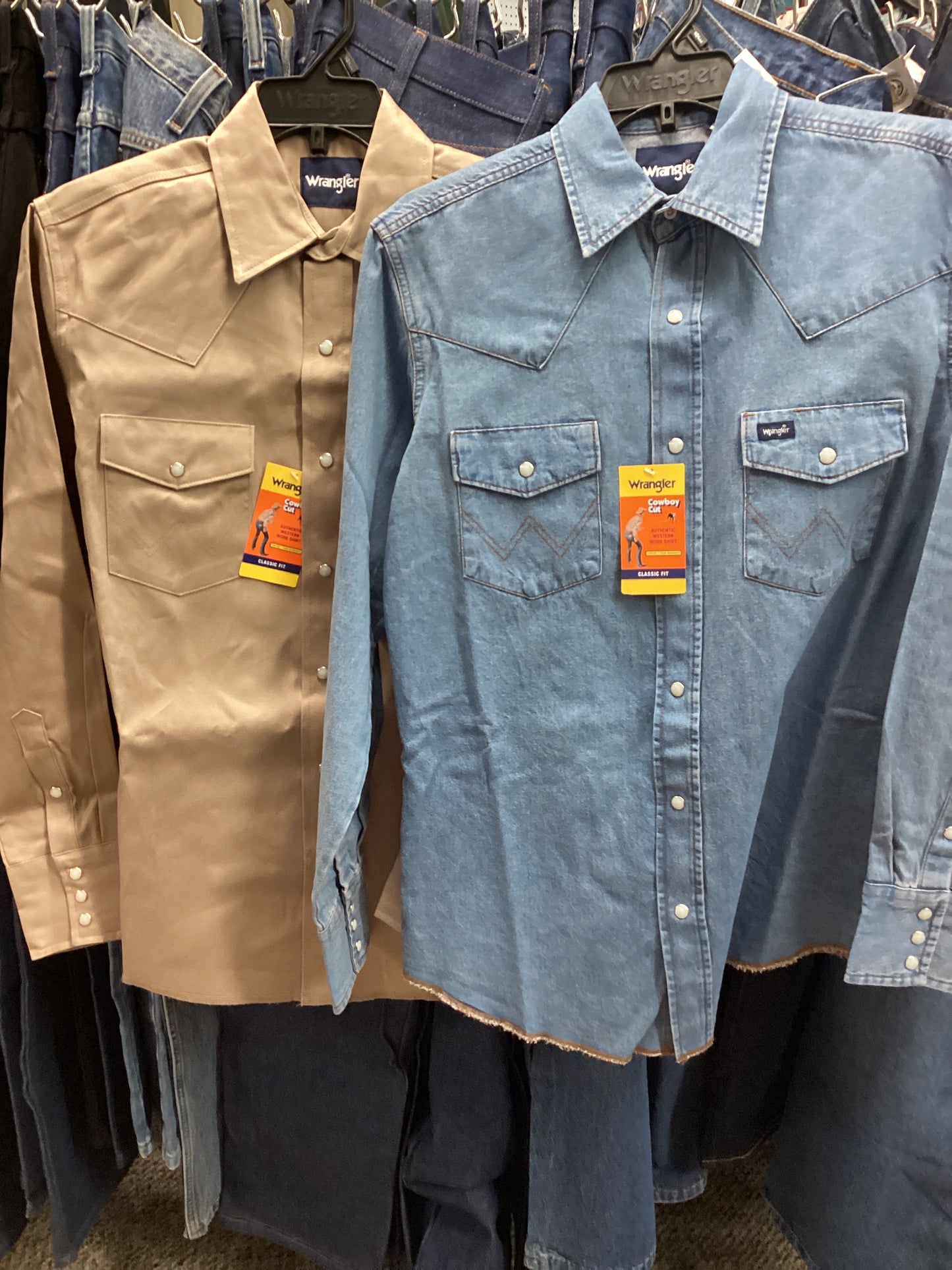 Wrangler Men’s Work Western Shirt