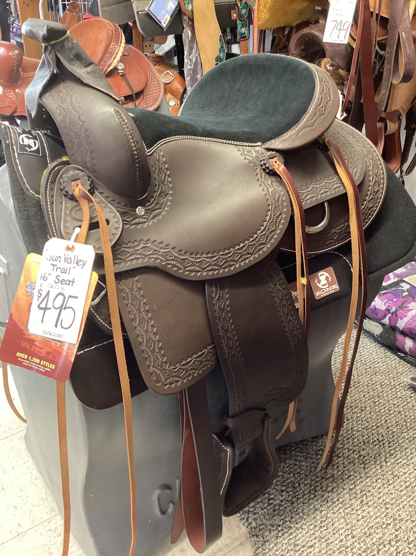 16” Sun Valley trail seat