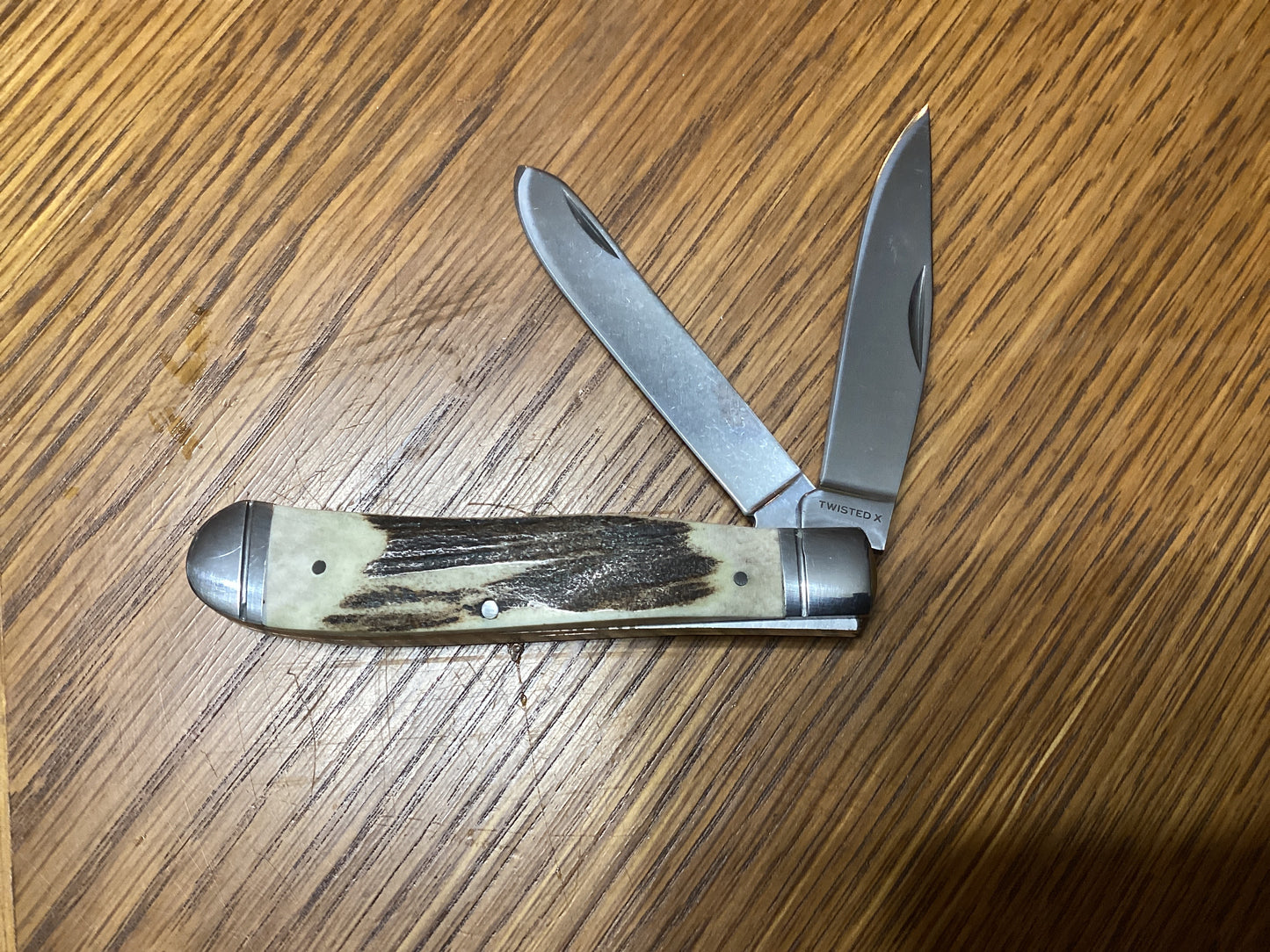 Twisted X Stag Horn Knife
