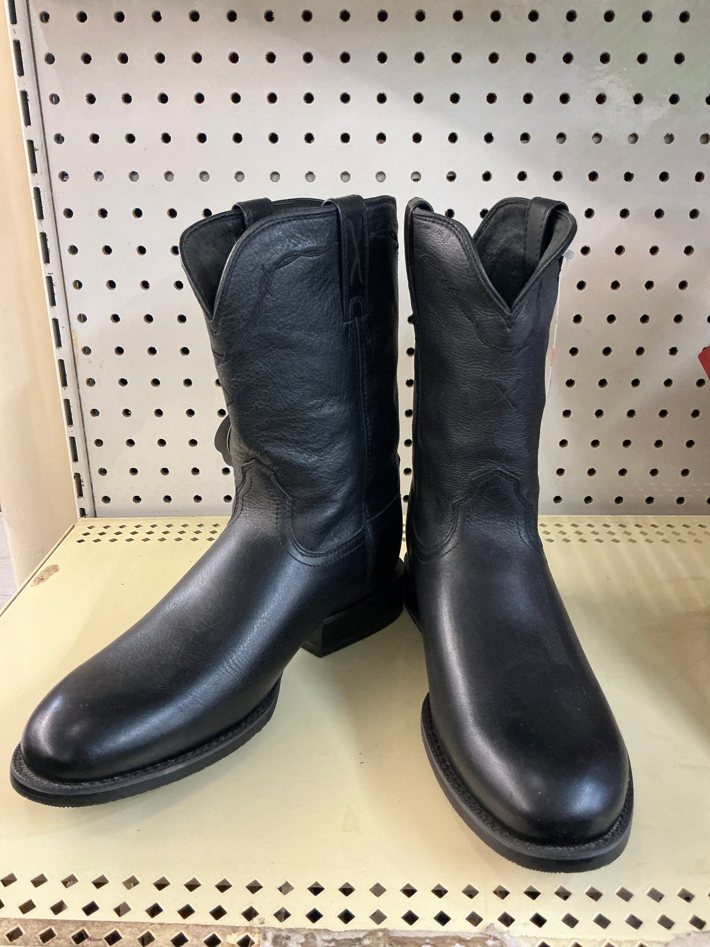 Smooth Black Twisted X Boot-CLEARANCE
